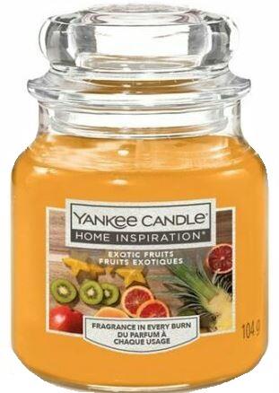 YANKEE CANDLE Yankee Candle Home Inspiration fragranza Exotic Fruits (frutti esotici) candela piccola